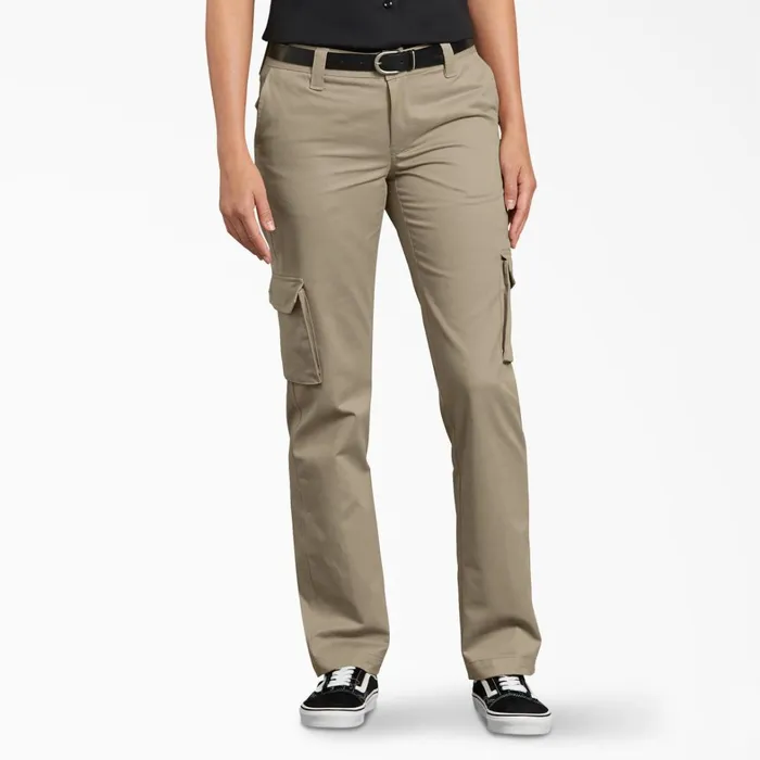 Dickies Cargo Women039s FLEX Relaxed Fit Cargo Pants Desert Sand Desert Sand ds 8211 Women Dickies Cargo Women039s FLEX Relaxed Fit Cargo Pants Desert Sand Desert Sand ds 8211 Women