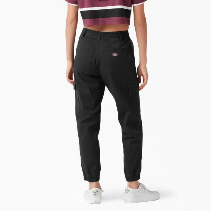 Dickies Cargo Women039s High Rise Fit Cargo Jogger Pants Black Black bkx 8211 Women Dickies Cargo Women039s High Rise Fit Cargo Jogger Pants Black Black bkx 8211 Women