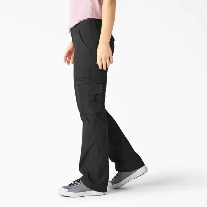 Dickies Cargo Women039s Relaxed Fit Straight Leg Cargo Pants Rinsed Black Rinsed Black rbk 8211 Women Dickies Cargo Women039s Relaxed Fit Straight Leg Cargo Pants Rinsed Black Rinsed Black rbk 8211 Women