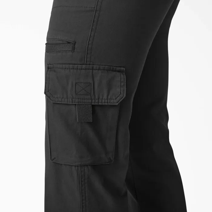 Dickies Cargo Women039s Relaxed Fit Straight Leg Cargo Pants Rinsed Black Rinsed Black rbk 8211 Women Dickies Cargo Women039s Relaxed Fit Straight Leg Cargo Pants Rinsed Black Rinsed Black rbk 8211 Women