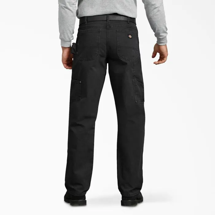 Dickies Carpenter Relaxed Fit Straight Leg Sanded Duck Carpenter Pants Rinsed Black Rinsed Black rbk 8211 Men Dickies Carpenter Relaxed Fit Straight Leg Sanded Duck Carpenter Pants Rinsed Black Rinsed Black rbk 8211 Men