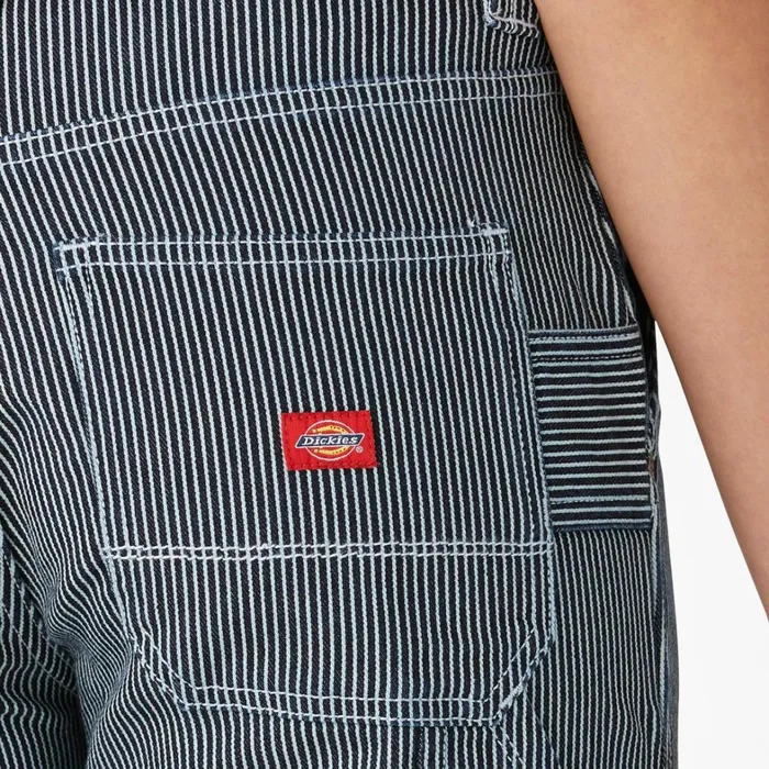 Dickies Carpenter Womens Relaxed Fit Hickory Stripe Carpenter Shorts 11034 Rinsed Hickory Stripe Rinsed Hickory Stripe rhs 8211 Women Dickies Carpenter Womens Relaxed Fit Hickory Stripe Carpenter Shorts 11034 Rinsed Hickory Stripe Rinsed Hickory Stripe rhs 8211 Women