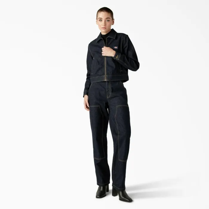 Dickies Coats and Jackets Women039s Madison Denim Jacket Rinsed Indigo Blue Rinsed Indigo Blue rnb 8211 Women Dickies Coats and Jackets Women039s Madison Denim Jacket Rinsed Indigo Blue Rinsed Indigo Blue rnb 8211 Women