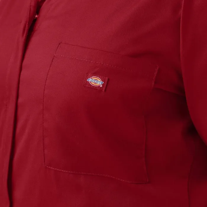 Dickies Coveralls Women039s Plus FLEX Cooling TempiQ Short Sleeve Coveralls English Red English Red er 8211 Women Dickies Coveralls Women039s Plus FLEX Cooling TempiQ Short Sleeve Coveralls English Red English Red er 8211 Women