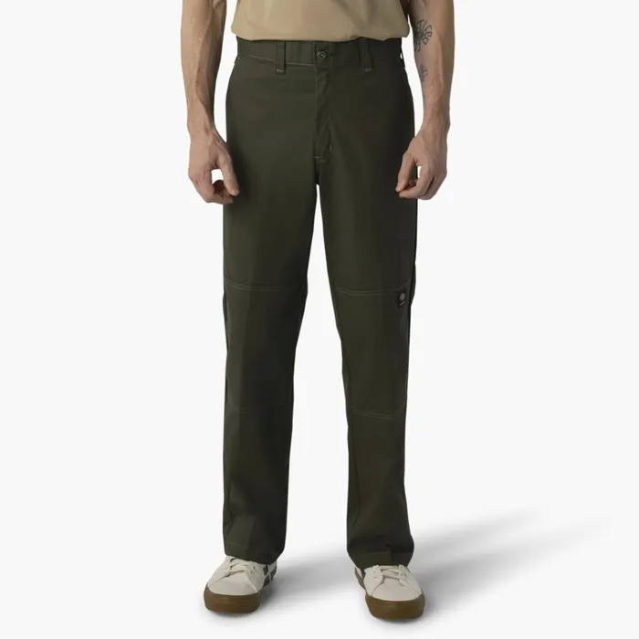 Dickies Double Knee Dickies Skateboarding Regular Fit Double Knee Pants Olive Green Olive Green og 8211 Men Dickies Double Knee Dickies Skateboarding Regular Fit Double Knee Pants Olive Green Olive Green og 8211 Men