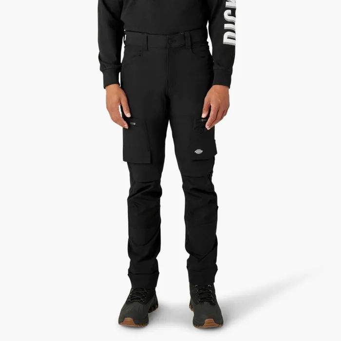 Dickies Double Knee FLEX Slim Fit Double Knee Tapered Pants Black Black bkx 8211 Men Dickies Double Knee FLEX Slim Fit Double Knee Tapered Pants Black Black bkx 8211 Men