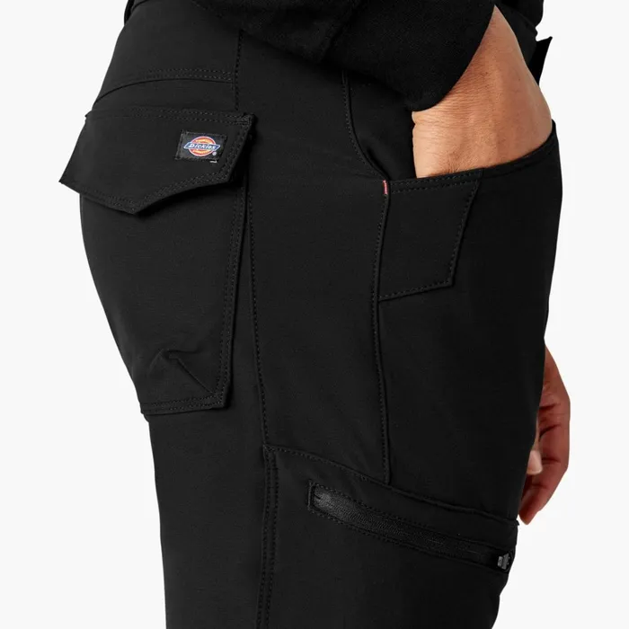 Dickies Double Knee FLEX Slim Fit Double Knee Tapered Pants Black Black bkx 8211 Men