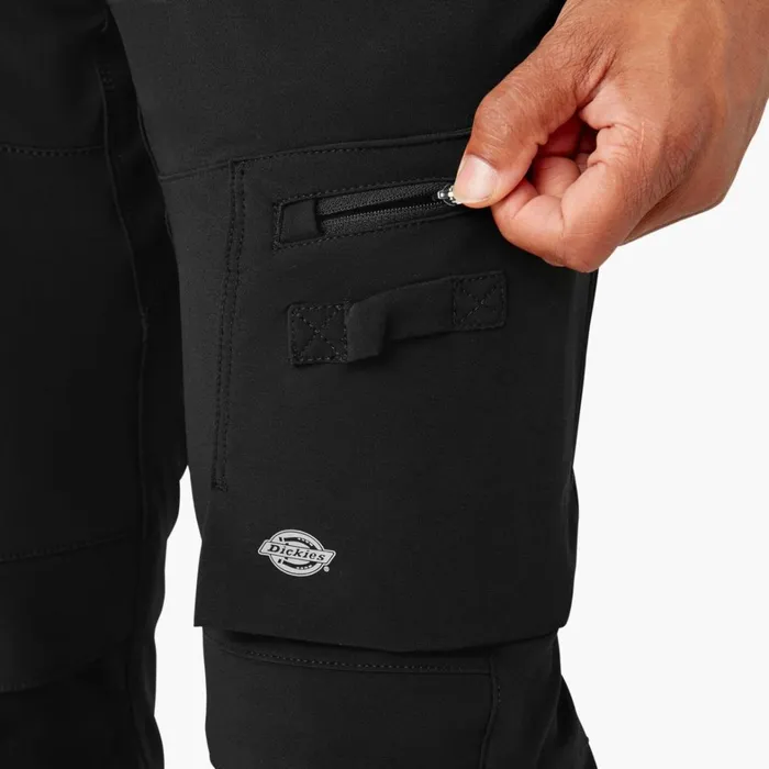 Dickies Double Knee FLEX Slim Fit Double Knee Tapered Pants Black Black bkx 8211 Men