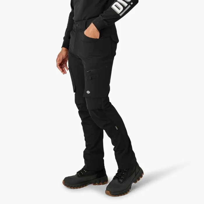 Dickies Double Knee FLEX Slim Fit Double Knee Tapered Pants Black Black bkx 8211 Men