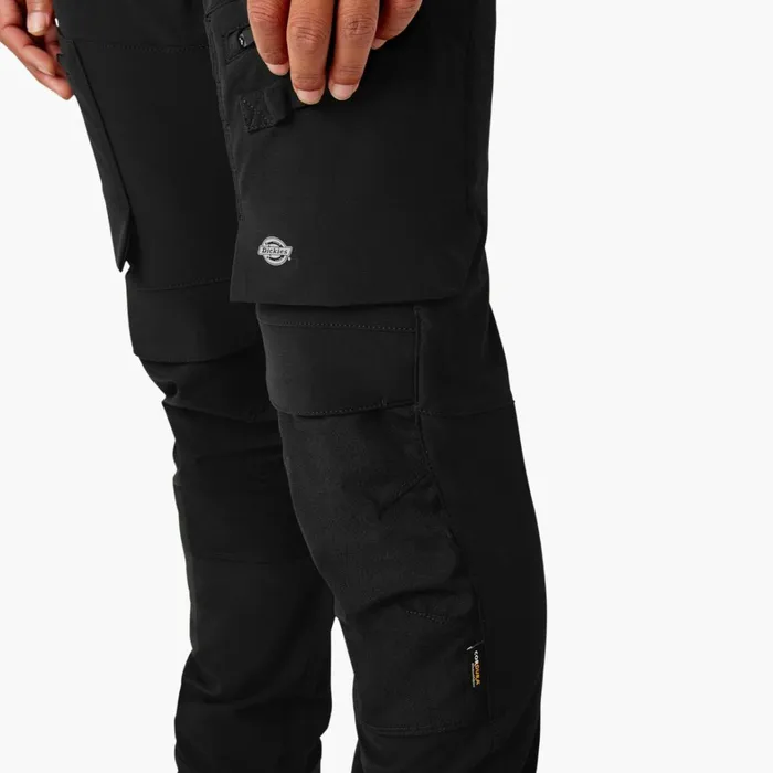 Dickies Double Knee FLEX Slim Fit Double Knee Tapered Pants Black Black bkx 8211 Men