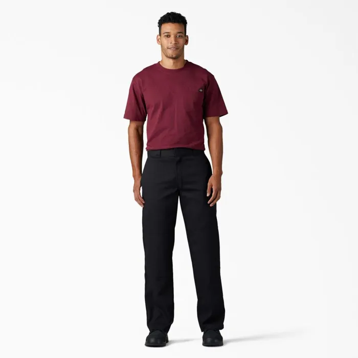 Dickies Double Knee Loose Fit Double Knee Work Pants Black Black bk 8211 Men Dickies Double Knee Loose Fit Double Knee Work Pants Black Black bk 8211 Men