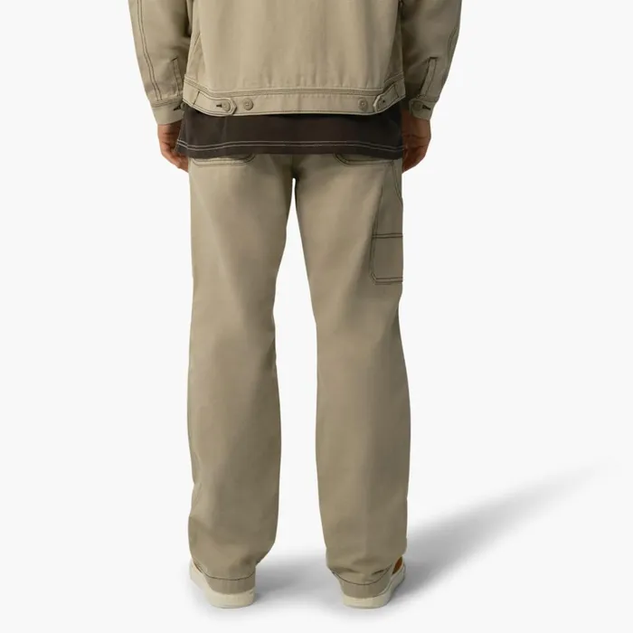 Dickies Double Knee Relaxed Fit Contrast Stitch Double Knee Duck Pants Stonewashed Desert SandBlack Stonewashed Desert Sandblack ssw 8211 Men Dickies Double Knee Relaxed Fit Contrast Stitch Double Knee Duck Pants Stonewashed Desert SandBlack Stonewashed Desert Sandblack ssw 8211 Men