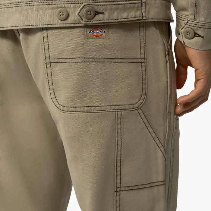 Dickies Double Knee Relaxed Fit Contrast Stitch Double Knee Duck Pants Stonewashed Desert SandBlack Stonewashed Desert Sandblack ssw 8211 Men Dickies Double Knee Relaxed Fit Contrast Stitch Double Knee Duck Pants Stonewashed Desert SandBlack Stonewashed Desert Sandblack ssw 8211 Men