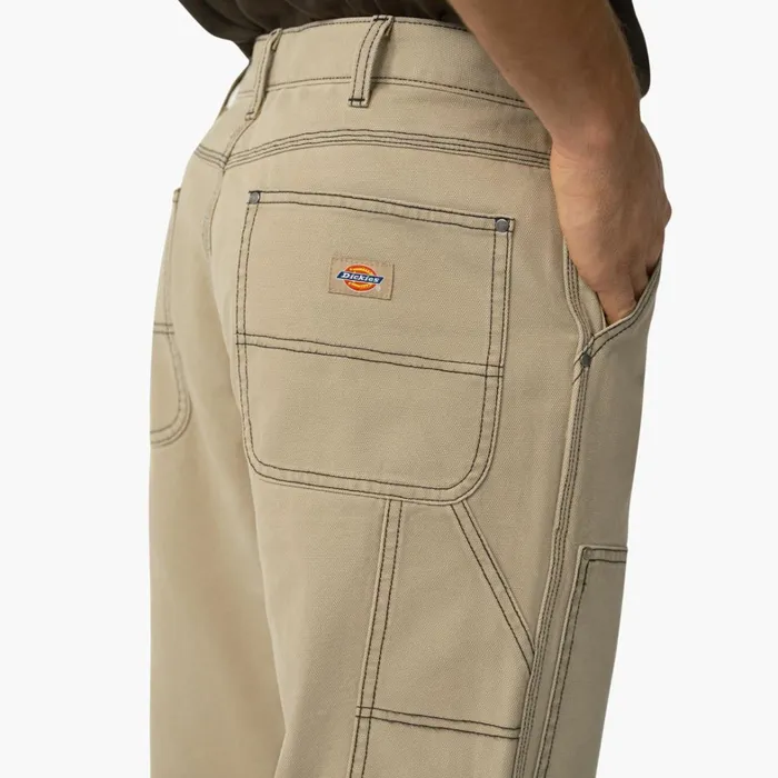 Dickies Double Knee Relaxed Fit Contrast Stitch Double Knee Duck Pants Stonewashed Desert SandBlack Stonewashed Desert Sandblack ssw 8211 Men Dickies Double Knee Relaxed Fit Contrast Stitch Double Knee Duck Pants Stonewashed Desert SandBlack Stonewashed Desert Sandblack ssw 8211 Men