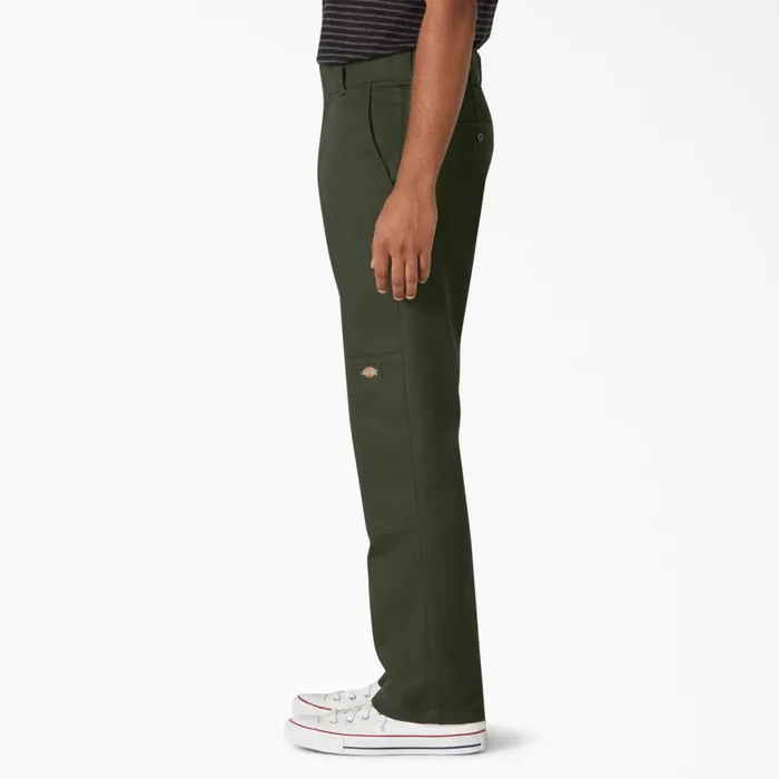 Dickies Double Knee Slim Straight Fit Double Knee Pants Olive Green Olive Green og 8211 Men Dickies Double Knee Slim Straight Fit Double Knee Pants Olive Green Olive Green og 8211 Men