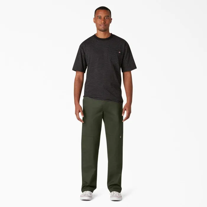 Dickies Double Knee Slim Straight Fit Double Knee Pants Olive Green Olive Green og 8211 Men Dickies Double Knee Slim Straight Fit Double Knee Pants Olive Green Olive Green og 8211 Men