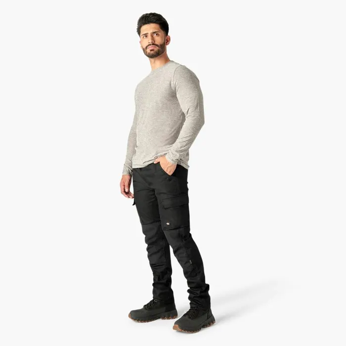 Dickies Double Knee TempiQ 365 Double Knee Tapered Duck Pants Rinsed Black Rinsed Black rbkx 8211 Men Dickies Double Knee TempiQ 365 Double Knee Tapered Duck Pants Rinsed Black Rinsed Black rbkx 8211 Men