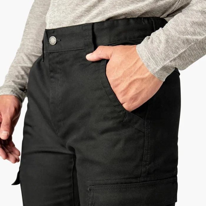 Dickies Double Knee TempiQ 365 Double Knee Tapered Duck Pants Rinsed Black Rinsed Black rbkx 8211 Men Dickies Double Knee TempiQ 365 Double Knee Tapered Duck Pants Rinsed Black Rinsed Black rbkx 8211 Men