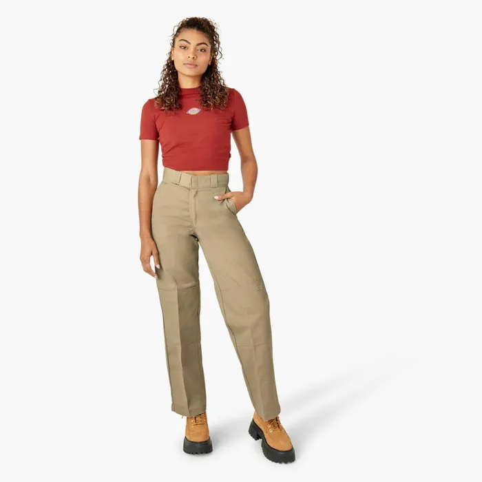 Dickies Double Knee Womens Loose Fit Double Knee Work Pants Khaki Khaki kh 8211 Women Dickies Double Knee Womens Loose Fit Double Knee Work Pants Khaki Khaki kh 8211 Women