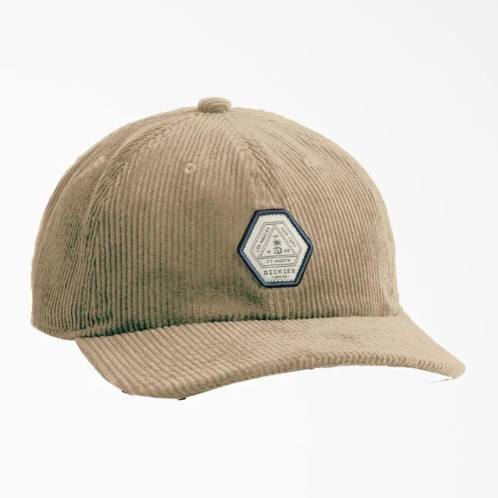 Dickies Hats and Beanies Low Pro Corduroy Cap Khaki Khaki kh 8211 Men