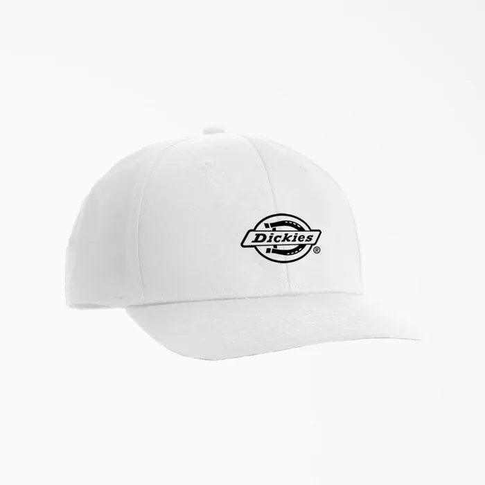 Dickies Hats and Beanies Low Pro Logo Print Cap White White wh 8211 Men
