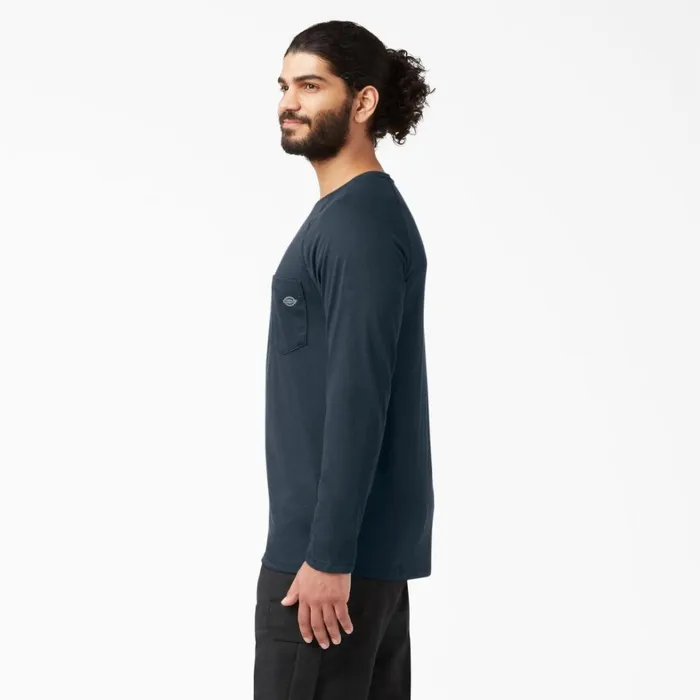 Dickies Hi Vis Cooling Long Sleeve Pocket TShirt Dark Navy Dark Navy dn 8211 Men Dickies Hi Vis Cooling Long Sleeve Pocket TShirt Dark Navy Dark Navy dn 8211 Men