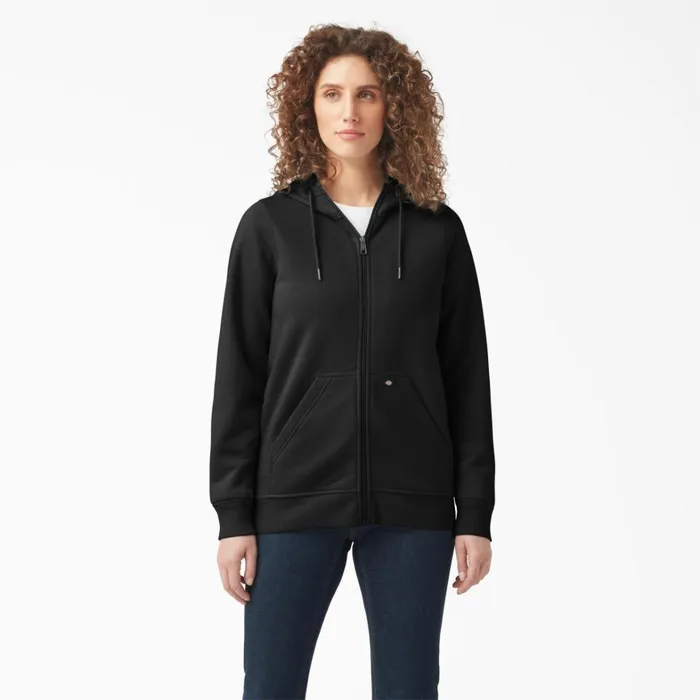 Dickies Hoodies and Sweatshirts Women039s Heavyweight FullZip Fleece Hoodie Black Black kbk 8211 Women Dickies Hoodies and Sweatshirts Women039s Heavyweight FullZip Fleece Hoodie Black Black kbk 8211 Women