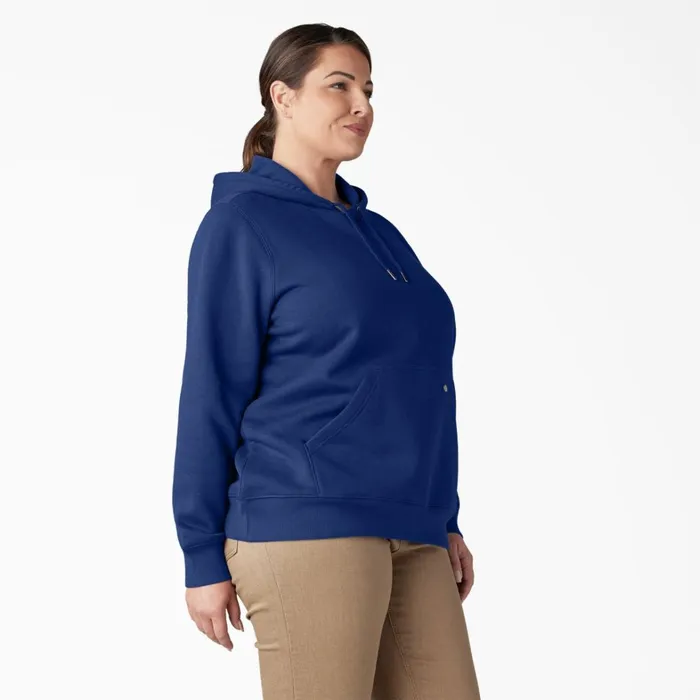 Dickies Hoodies and Sweatshirts Women039s Plus Water Repellent Sleeve Logo Hoodie Surf Blue Surf Blue fl 8211 Women Dickies Hoodies and Sweatshirts Women039s Plus Water Repellent Sleeve Logo Hoodie Surf Blue Surf Blue fl 8211 Women