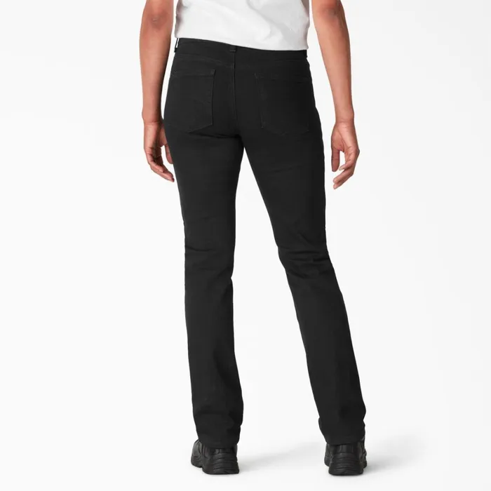 Dickies Jeans Women039s Perfect Shape Straight Fit Jeans Rinsed Black Rinsed Black rbk 8211 Women Dickies Jeans Women039s Perfect Shape Straight Fit Jeans Rinsed Black Rinsed Black rbk 8211 Women