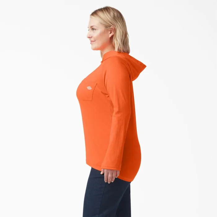 Dickies Long Sleeve TShirts Women039s Plus Cooling Performance Sun Shirt Bright Orange Bright Orange bod 8211 Women Dickies Long Sleeve TShirts Women039s Plus Cooling Performance Sun Shirt Bright Orange Bright Orange bod 8211 Women