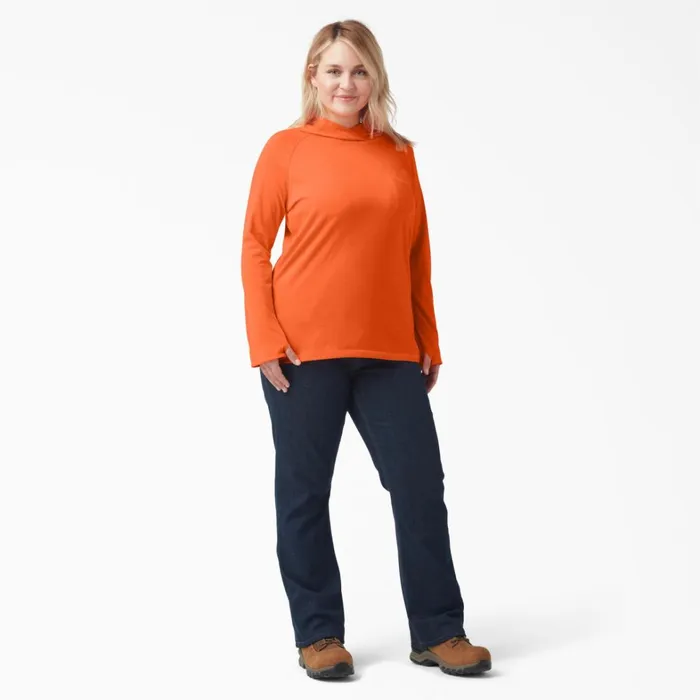 Dickies Long Sleeve TShirts Women039s Plus Cooling Performance Sun Shirt Bright Orange Bright Orange bod 8211 Women Dickies Long Sleeve TShirts Women039s Plus Cooling Performance Sun Shirt Bright Orange Bright Orange bod 8211 Women