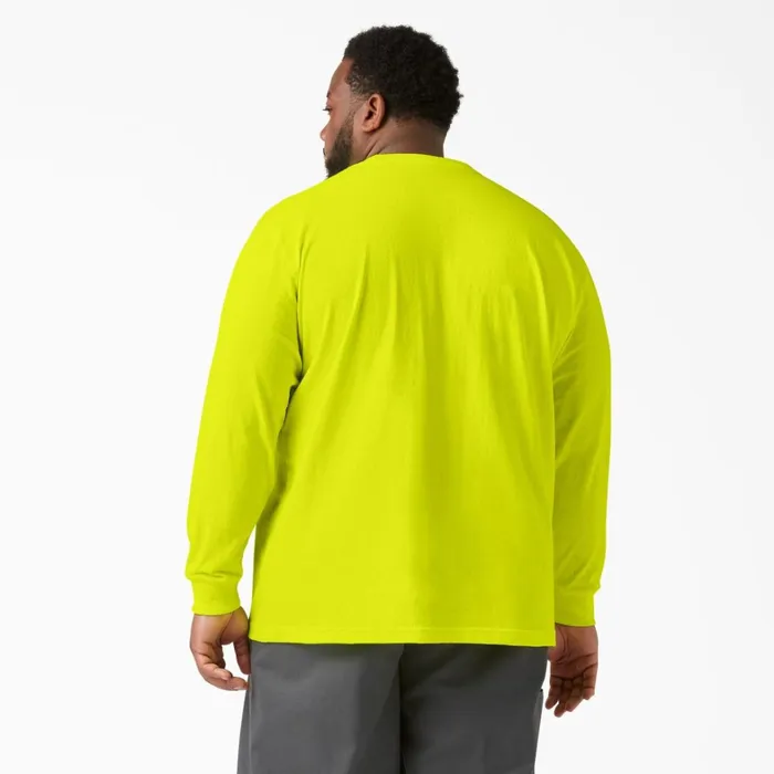 Dickies Long Sleeve Work Shirts Heavyweight Neon Long Sleeve Pocket TShirt Bright Yellow Bright Yellow bwd 8211 Men Dickies Long Sleeve Work Shirts Heavyweight Neon Long Sleeve Pocket TShirt Bright Yellow Bright Yellow bwd 8211 Men