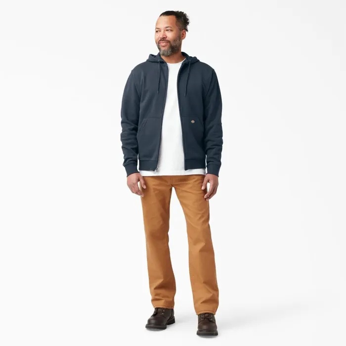 Dickies Outerwear Midweight Fleece Zip Hoodie Dark Navy Dark Navy dn 8211 Men Dickies Outerwear Midweight Fleece Zip Hoodie Dark Navy Dark Navy dn 8211 Men