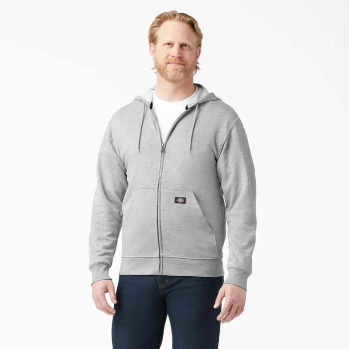 Dickies Outerwear Midweight Fleece Zip Hoodie Heather Gray Heather Gray hg 8211 Men Dickies Outerwear Midweight Fleece Zip Hoodie Heather Gray Heather Gray hg 8211 Men