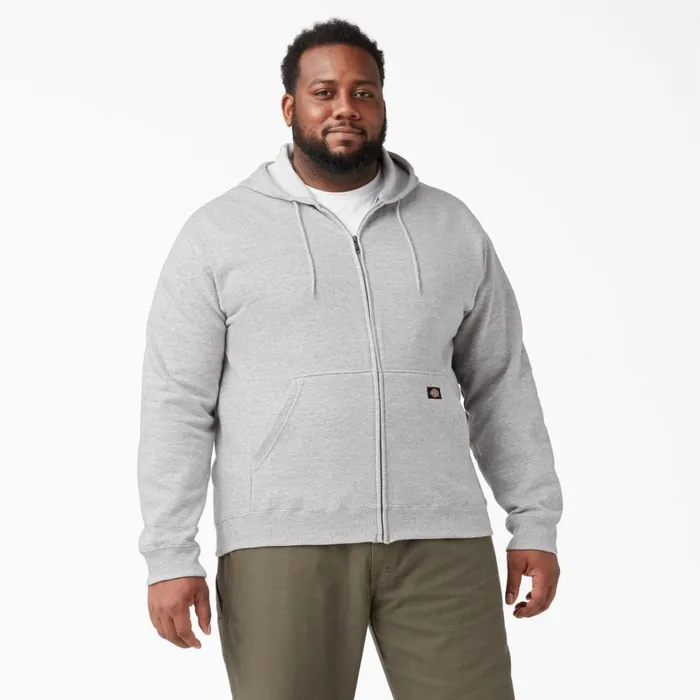 Dickies Outerwear Midweight Fleece Zip Hoodie Heather Gray Heather Gray hg 8211 Men Dickies Outerwear Midweight Fleece Zip Hoodie Heather Gray Heather Gray hg 8211 Men