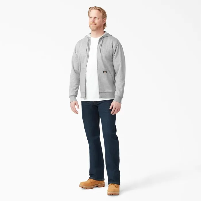 Dickies Outerwear Midweight Fleece Zip Hoodie Heather Gray Heather Gray hg 8211 Men Dickies Outerwear Midweight Fleece Zip Hoodie Heather Gray Heather Gray hg 8211 Men