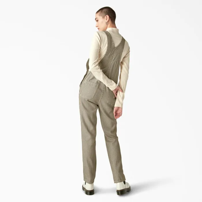 Dickies Overalls Womens Regular Fit Hickory Stripe Bib Overalls Imperial Green Hickory Stripe Imperial Green Hickory Stripe mgh 8211 Women Dickies Overalls Womens Regular Fit Hickory Stripe Bib Overalls Imperial Green Hickory Stripe Imperial Green Hickory Stripe mgh 8211 Women