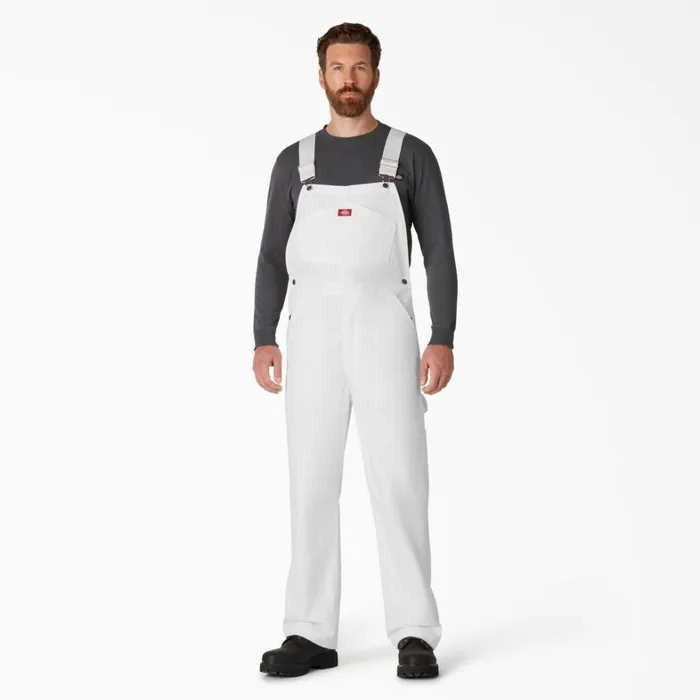Dickies Painter Pants Painter039s Bib Overalls White White wh 8211 Men