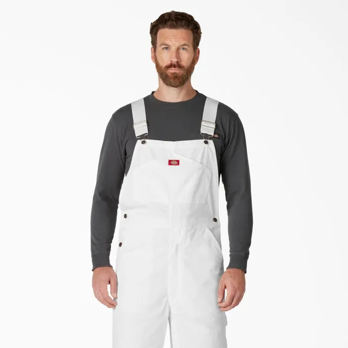 Dickies Painter Pants Painter039s Bib Overalls White White wh 8211 Men Dickies Painter Pants Painter039s Bib Overalls White White wh 8211 Men