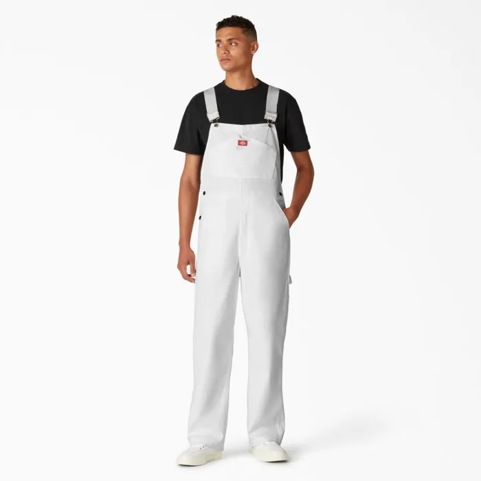 Dickies Painter Pants Painter039s Bib Overalls White White wh 8211 Men Dickies Painter Pants Painter039s Bib Overalls White White wh 8211 Men