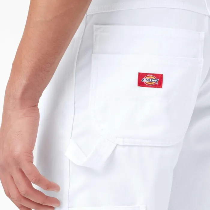 Dickies Painters FLEX Relaxed Fit Utility Painter039s Shorts 11034 White White wh 8211 Men Dickies Painters FLEX Relaxed Fit Utility Painter039s Shorts 11034 White White wh 8211 Men