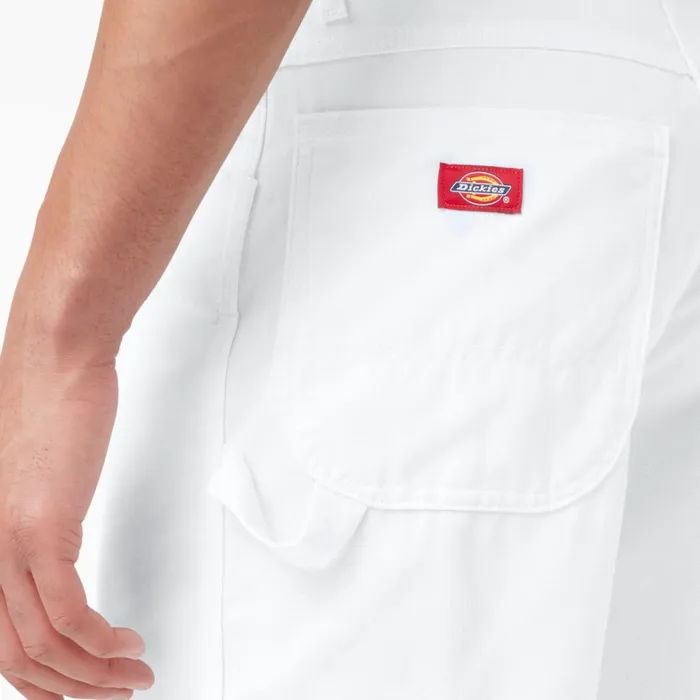 Dickies Painters FLEX Relaxed Fit Utility Painter039s Shorts 13034 White White wh 8211 Men Dickies Painters FLEX Relaxed Fit Utility Painter039s Shorts 13034 White White wh 8211 Men