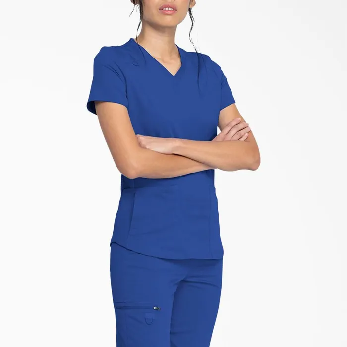 Dickies Scrubs Women039s Balance VNeck Scrub Top With Zip Pocket Galaxy Blue Galaxy Blue gbl 8211 Women Dickies Scrubs Women039s Balance VNeck Scrub Top With Zip Pocket Galaxy Blue Galaxy Blue gbl 8211 Women