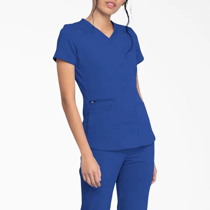 Dickies Scrubs Women039s Balance VNeck Scrub Top With Zip Pocket Galaxy Blue Galaxy Blue gbl 8211 Women Dickies Scrubs Women039s Balance VNeck Scrub Top With Zip Pocket Galaxy Blue Galaxy Blue gbl 8211 Women