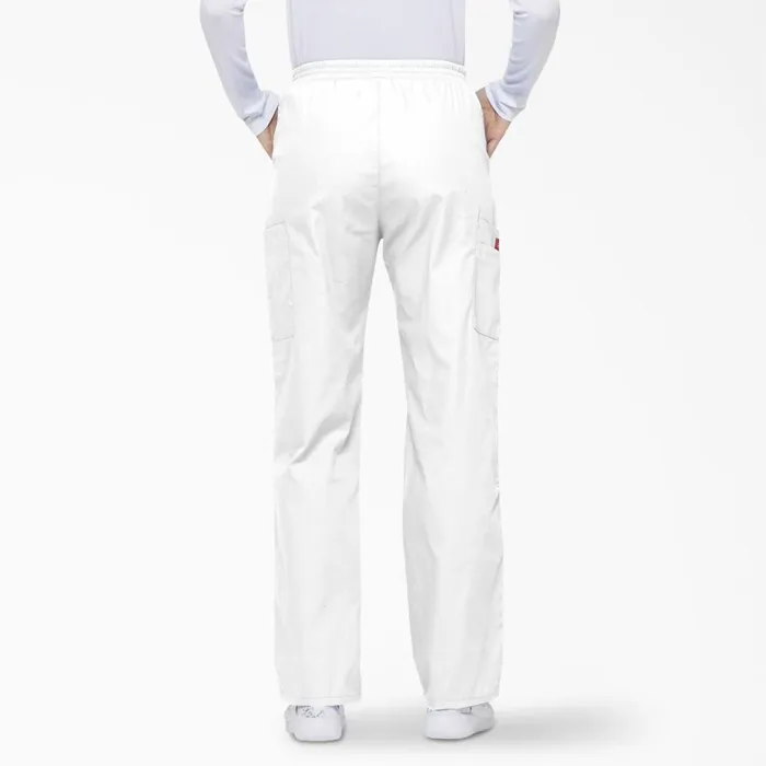 Dickies Scrubs Women039s EDS Signature Tapered Leg Cargo Scrub Pants White White dwh 8211 Women Dickies Scrubs Women039s EDS Signature Tapered Leg Cargo Scrub Pants White White dwh 8211 Women