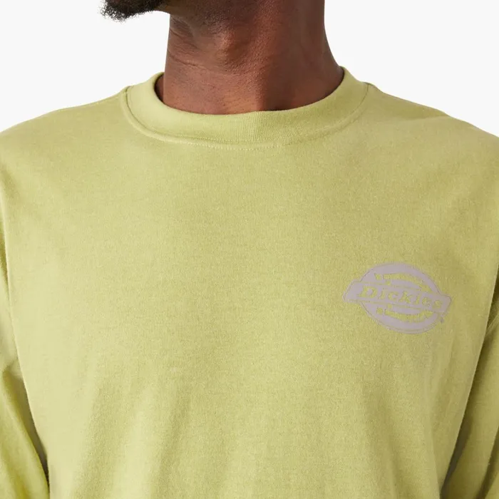 Dickies TShirts Long Sleeve Heavyweight Logo TShirt Fern Heather Fern Heather f2h 8211 Men Dickies TShirts Long Sleeve Heavyweight Logo TShirt Fern Heather Fern Heather f2h 8211 Men