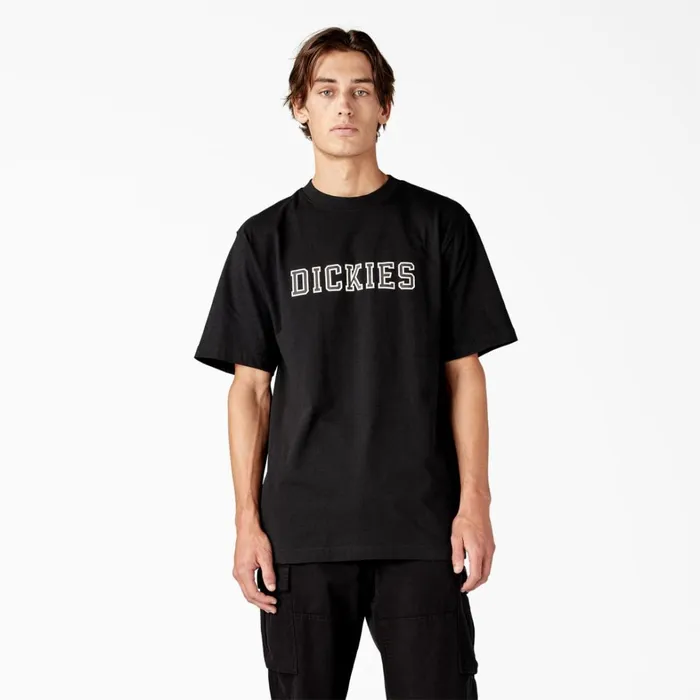 Dickies TShirts Melvern Graphic TShirt Black Black kbk 8211 Men
