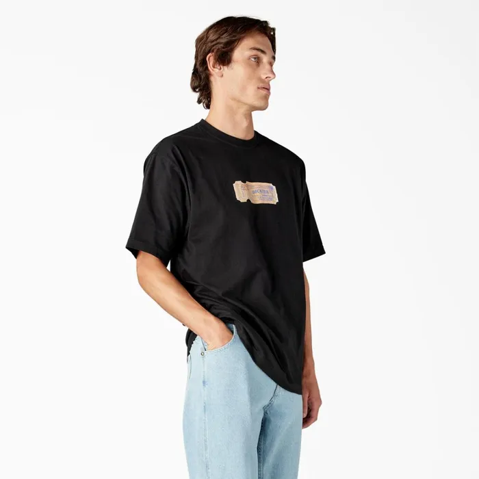 Dickies TShirts Paxico Graphic TShirt Black Black kbk 8211 Men Dickies TShirts Paxico Graphic TShirt Black Black kbk 8211 Men