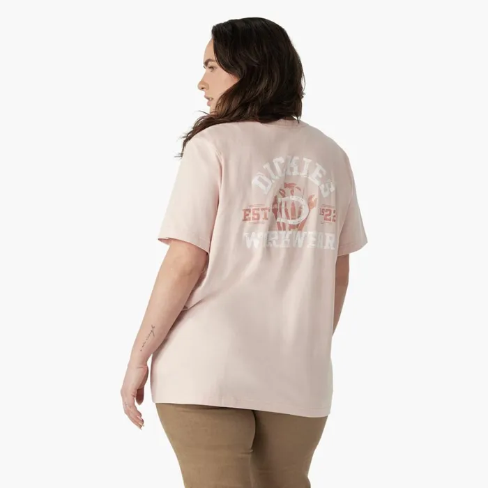 Dickies Tops Women039s Plus Heavyweight Workwear Graphic TShirt Lotus Pink Lotus Pink lo2 8211 Women Dickies Tops Women039s Plus Heavyweight Workwear Graphic TShirt Lotus Pink Lotus Pink lo2 8211 Women