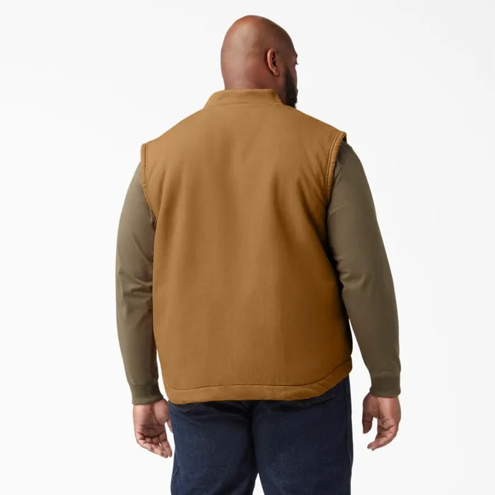 Dickies Vests High Pile Fleece Lined Duck Vest Rinsed Brown Duck Rinsed Brown Duck rbd 8211 Men Dickies Vests High Pile Fleece Lined Duck Vest Rinsed Brown Duck Rinsed Brown Duck rbd 8211 Men